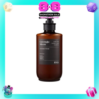 RYO - Hair Loss Expert Care Perfume Shampoo Gyeongu Moon (Moisturizes & Nourishes Scalp, Hydrates Hair, Protect Hair Against Heat) 585ml
