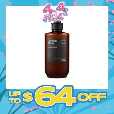 RYO - Hair Loss Expert Care Perfume Shampoo Gyeongu Moon (Moisturizes & Nourishes Scalp, Hydrates Hair, Protect Hair Against Heat) 585ml