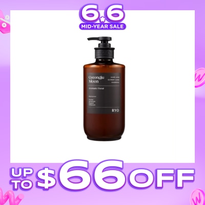 RYO - Hair Loss Expert Care Perfume Shampoo Gyeongu Moon (Moisturizes & Nourishes Scalp, Hydrates Hair, Protect Hair Against Heat) 585ml