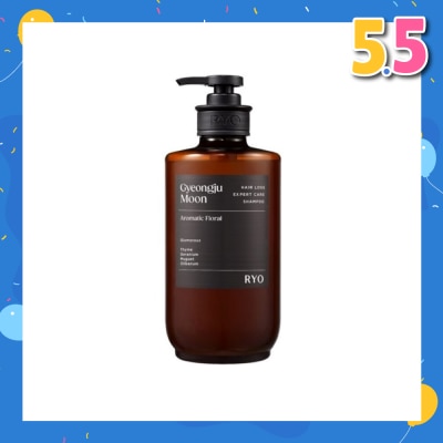 RYO Hair Loss Expert Care Perfume Shampoo Gyeongu Moon (Moisturizes & Nourishes Scalp, Hydrates Hair, Protect Hair Against Heat) 585ml