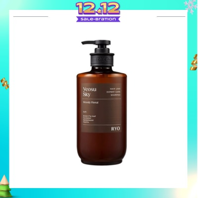 RYO Hair Loss Expert Care Perfume Shampoo Yeosu Sky (Moisturizes & Nourishes Scalp, Hydrates Hair, Protect Hair Against Heat) 585ml