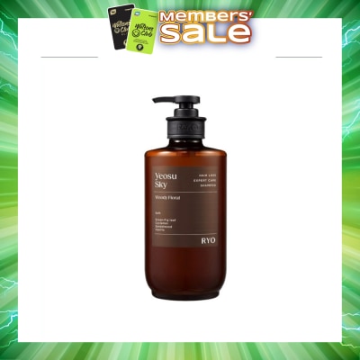 RYO - Hair Loss Expert Care Perfume Shampoo Yeosu Sky (Moisturizes & Nourishes Scalp, Hydrates Hair, Protect Hair Against Heat) 585ml