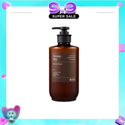 RYO - Hair Loss Expert Care Perfume Shampoo Yeosu Sky (Moisturizes & Nourishes Scalp, Hydrates Hair, Protect Hair Against Heat) 585ml image