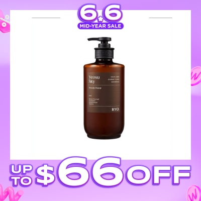 RYO - Hair Loss Expert Care Perfume Shampoo Yeosu Sky (Moisturizes & Nourishes Scalp, Hydrates Hair, Protect Hair Against Heat) 585ml