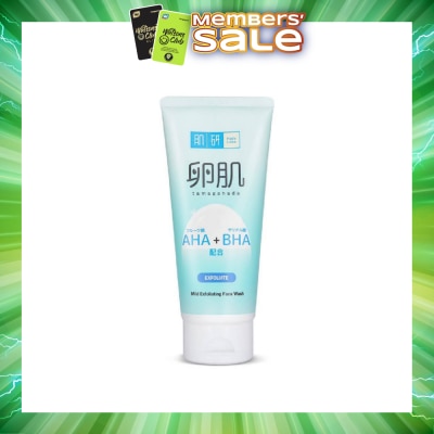 HADA LABO - AHA BHA Exfoliating Wash (Gentle Exfoliation With AHA & BHA To Remove Dead Skin Cells Suitable For  Rough, Dull Skin)  130g