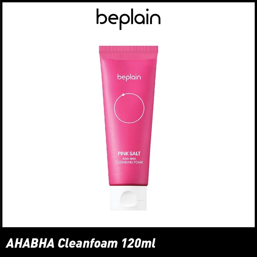 Pink Salt Aha Bha Cleansing Foam (Remove Excess Sebum And Oil) 120ml