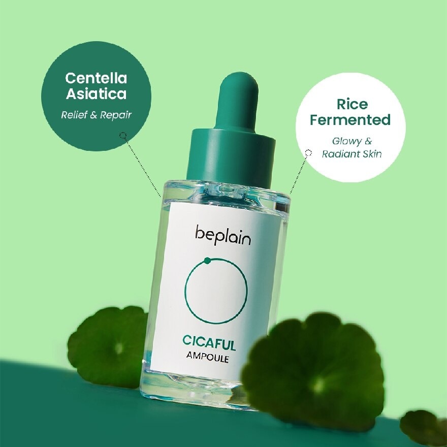 Cicaful Ampoule (Repair, Reduce, Replenish Skin With Nutrient Rich Ingredients) 30ml