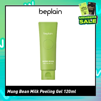 BEPLAIN Mungbean Milk Peeling Gel (Provides Moisturizing Yet Thorough Exfoliation) 120ml