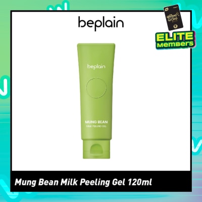 BEPLAIN Mungbean Milk Peeling Gel (Provides Moisturizing Yet Thorough Exfoliation) 120ml