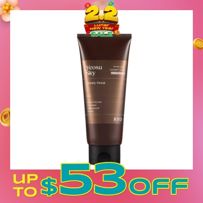 RYO Hair Loss Expert Care Perfume Treatment Yeosu Sky (Moisturizes & Nourishes Scalp, Hydrates Hair, Protect Hair Against Heat) 200ml