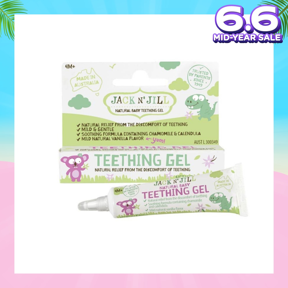 Natural Teething Gel (Relieves The Symptoms Of Simple Restlessness, Irritability And Sore Gums Due To The Emergence Of Teeth) 15g