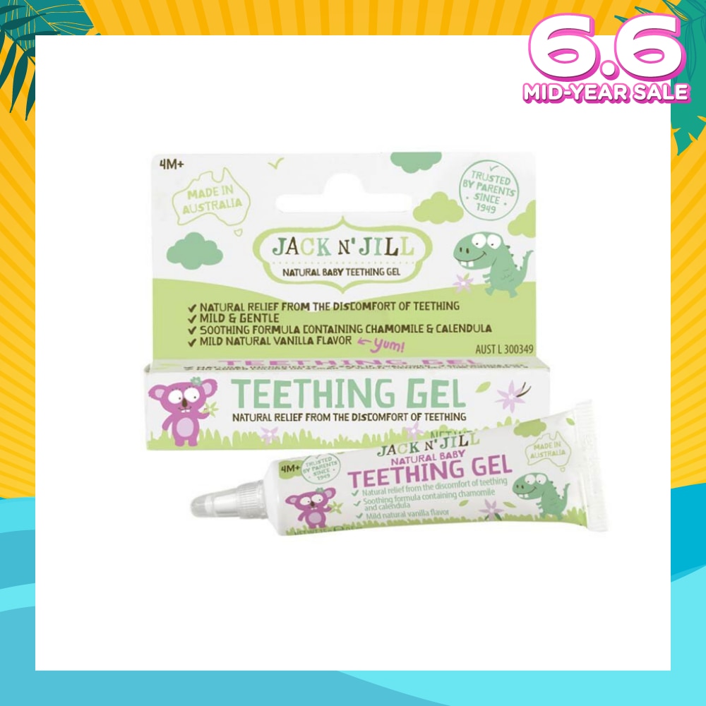 Natural Teething Gel (Relieves The Symptoms Of Simple Restlessness, Irritability And Sore Gums Due To The Emergence Of Teeth) 15g