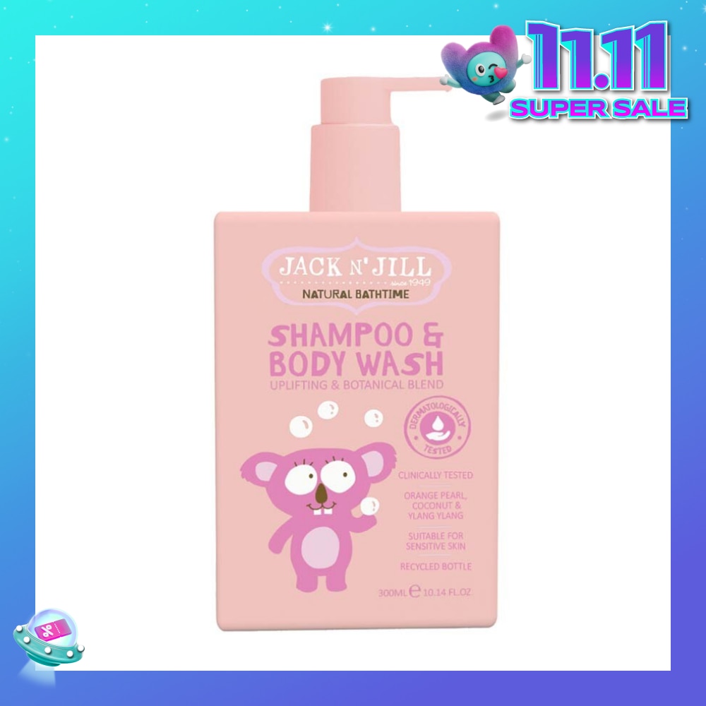 Shampoo And Body Wash (Top To Toe Cleanse, Simplify Bath Time As Well As Providing The Essential Nourishment And Benefits Of Two Separate Products) 300ml (Expiry: Jun`2026)