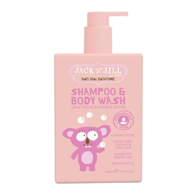 JACK N JILL Shampoo And Body Wash (Top To Toe Cleanse, Simplify Bath Time As Well As Providing The Essential Nourishment And Benefits Of Two Separate Products) 300ml