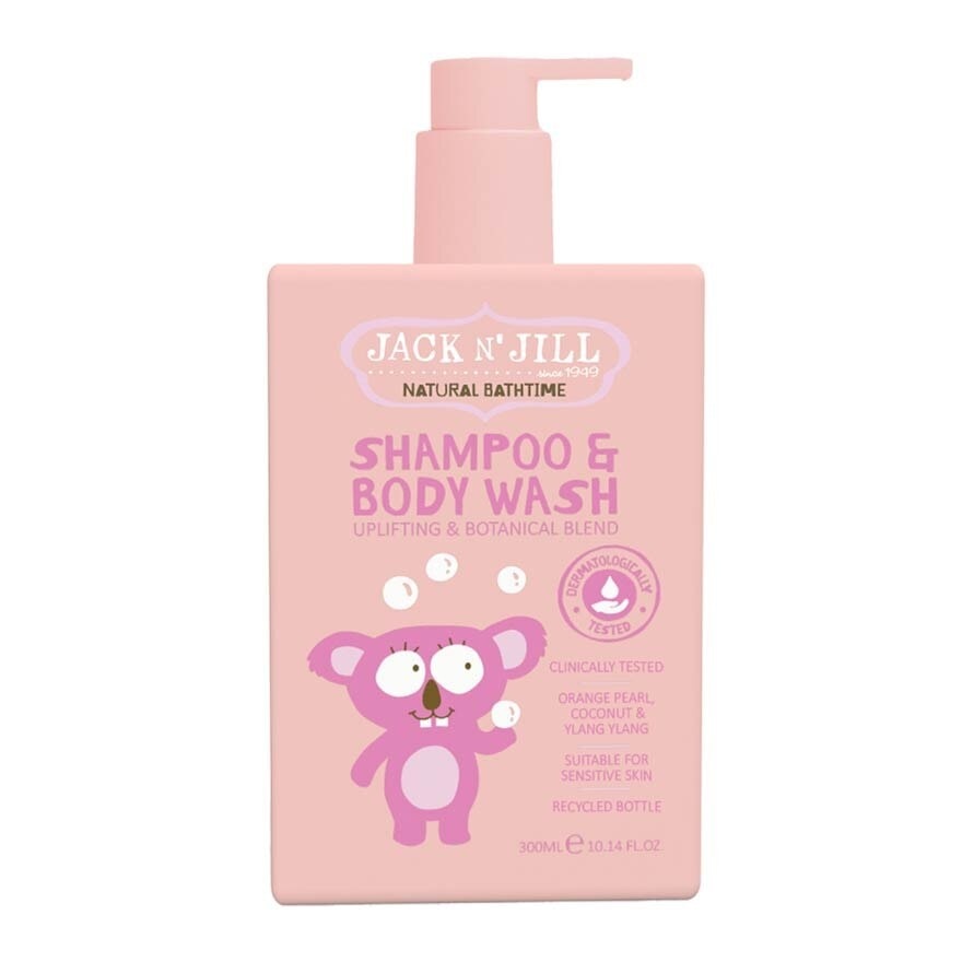 Shampoo And Body Wash (Top To Toe Cleanse, Simplify Bath Time As Well As Providing The Essential Nourishment And Benefits Of Two Separate Products) 300ml