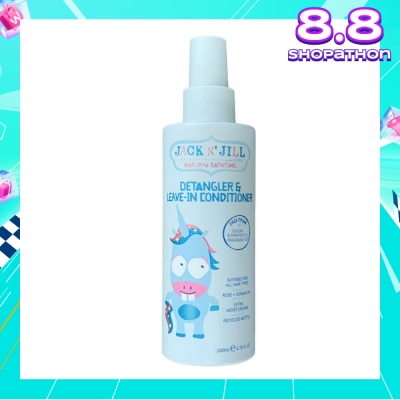 JACK N JILL Detangler And Conditioner (Rinse Free, Nourishing And Suitable For All Hair Type) 200ml