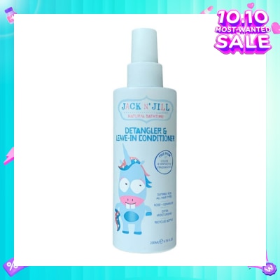 JACK N JILL Detangler & Leave-In Conditioner 200ml (Expiry: May`2026)