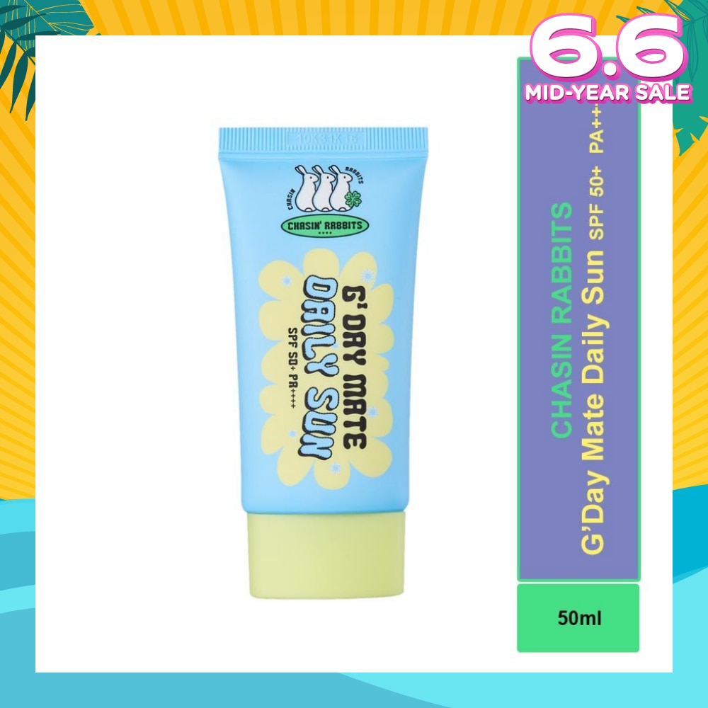 G`Day Mate Daily Sun Cream SPF 50+ PA++++ 50ml (Expiry: Feb`2026)
