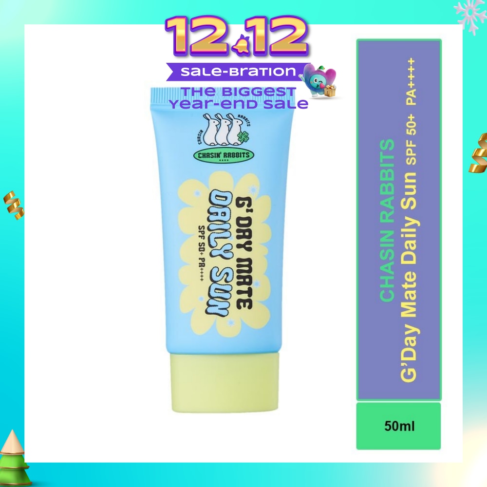 G`Day Mate Daily Sun Cream SPF 50+ PA++++ 50ml (Expiry: Feb`2026)