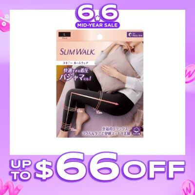 SLIM WALK - PH782 Loungewear, Compression Leggings For Day And Night Use, To Achieve Beautiful And Slim Legs (1 Pair)