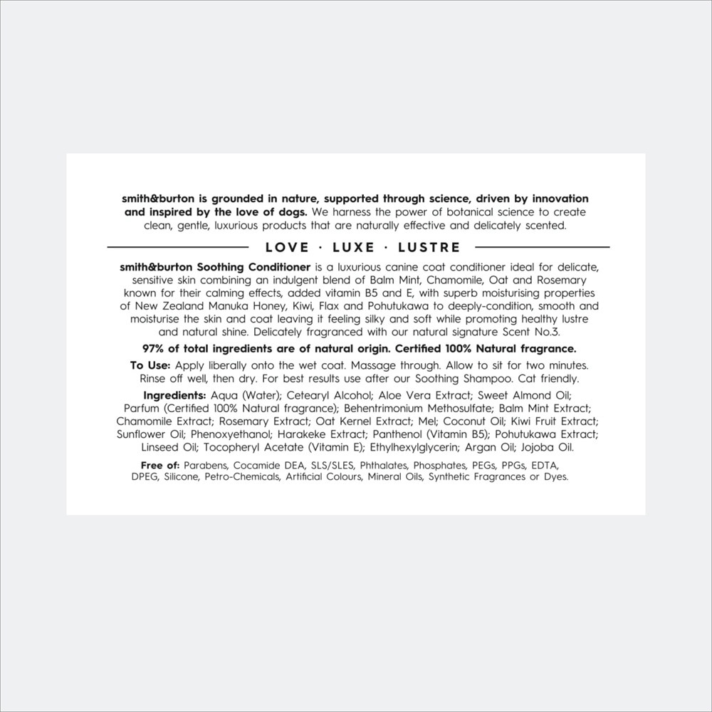 Canine Collection Soothing Conditioner for Dog 250ml