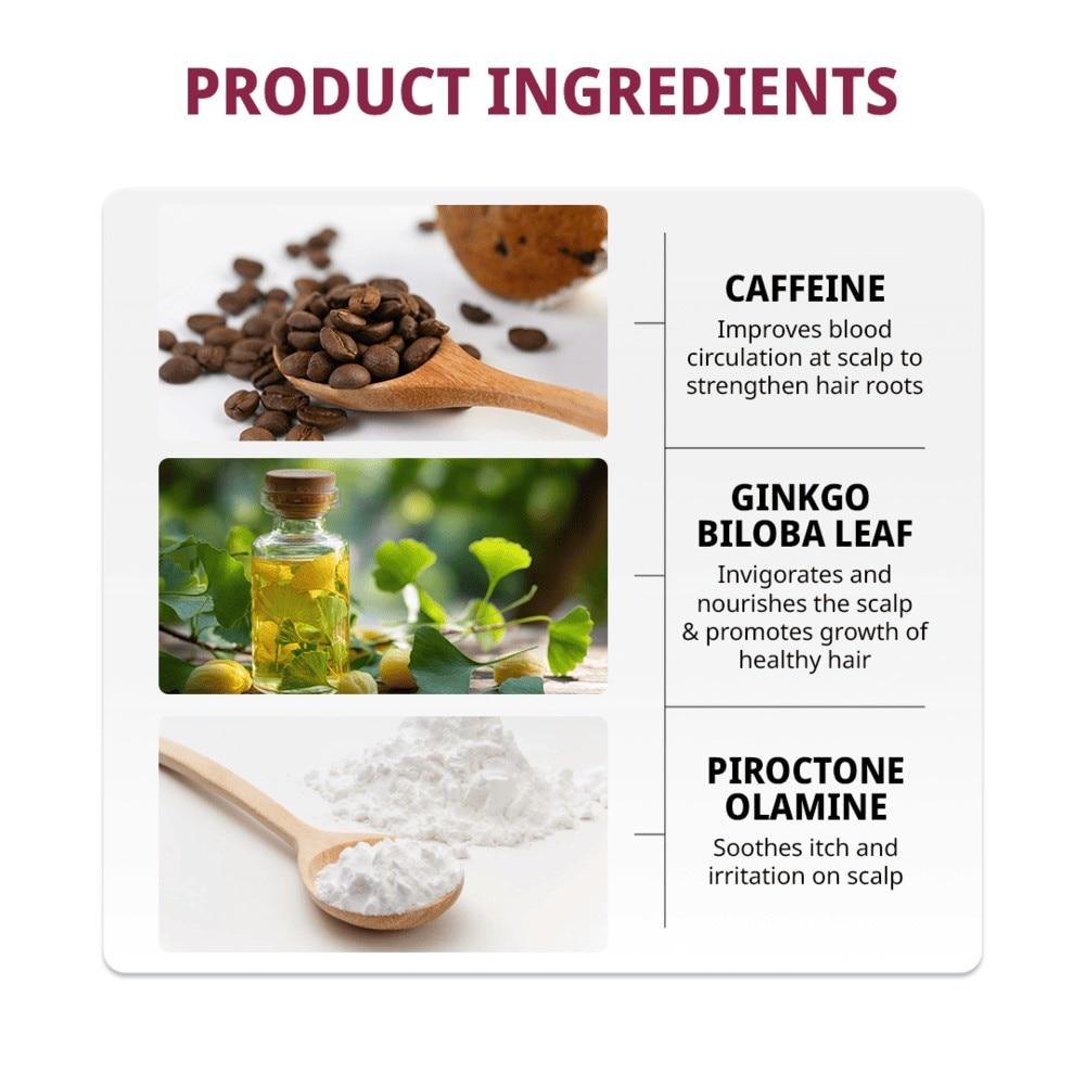 Anti Hairloss Shampoo (Helps With Excessive Hair Loss, Suitable For Those With Sensitive Scalp And Improves Supply Of Nutrients And Oxygen) 1000ml