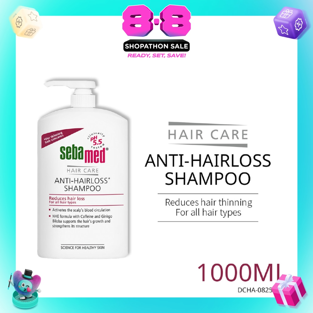 Anti Hairloss Shampoo (Helps With Excessive Hair Loss, Suitable For Those With Sensitive Scalp And Improves Supply Of Nutrients And Oxygen) 1000ml