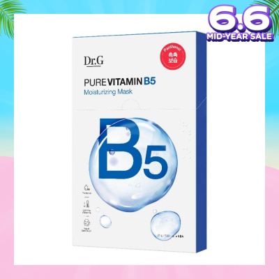 DR. G Vitamin B5 Moisturizing Mask (Fast Penetrating Pure Vitamin Mask) 5s
