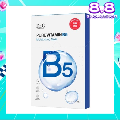 DR. G Vitamin B5 Moisturizing Mask (Fast Penetrating Pure Vitamin Mask) 5s