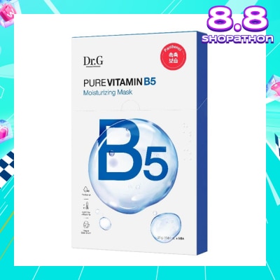 DR. G Vitamin B5 Moisturizing Mask (Fast Penetrating Pure Vitamin Mask) 5s