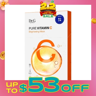 DR. G Vitamin C Brightening Mask (Fast Penetrating Pure Vitamin Mask) 5s