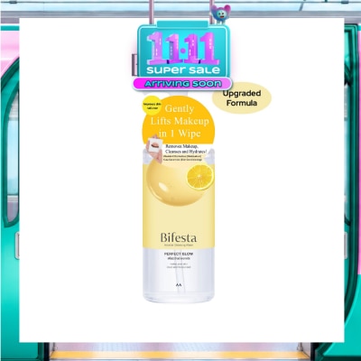 BIFESTA Micellar Cleansing Water Perfect Glow (Gentle On Skin And Effectively Removes Impurities) 400ml image