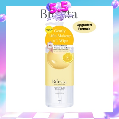 BIFESTA - Micellar Cleansing Water Perfect Glow (Gentle On Skin And Effectively Removes Impurities) 400ml