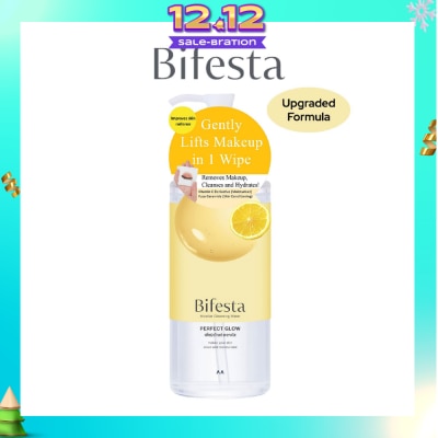 BIFESTA Micellar Cleansing Water Perfect Glow (Gentle On Skin And Effectively Removes Impurities) 400ml