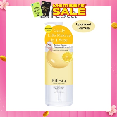 BIFESTA Micellar Cleansing Water Perfect Glow (Gentle On Skin And Effectively Removes Impurities) 400ml