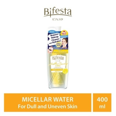 BIFESTA Micellar Cleansing Water Perfect Glow (Gentle On Skin And Effectively Removes Impurities) 400ml