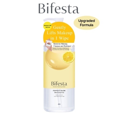 BIFESTA Micellar Cleansing Water Perfect Glow (Gentle On Skin And Effectively Removes Impurities) 400ml