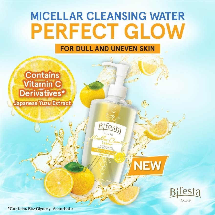 Micellar Cleansing Water Perfect Glow (Gentle On Skin And Effectively Removes Impurities) 400ml