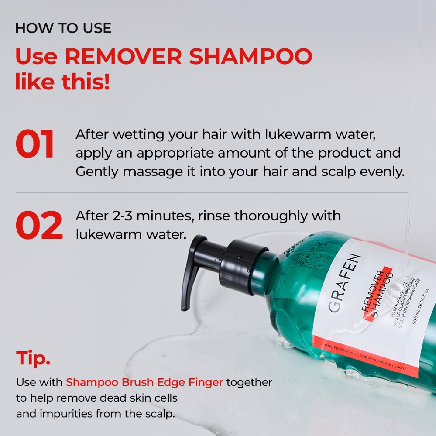 Remover Shampoo 500ml