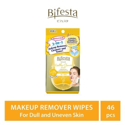 BIFESTA Micellar Cleansing Sheet Perfect Glow (Removes Makeup, Cleanses And Tones With 1 Wipes) 46s