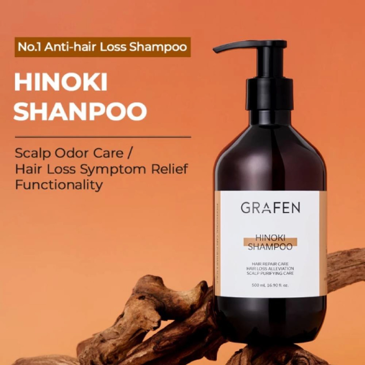 Hinoki Shampoo 500ml