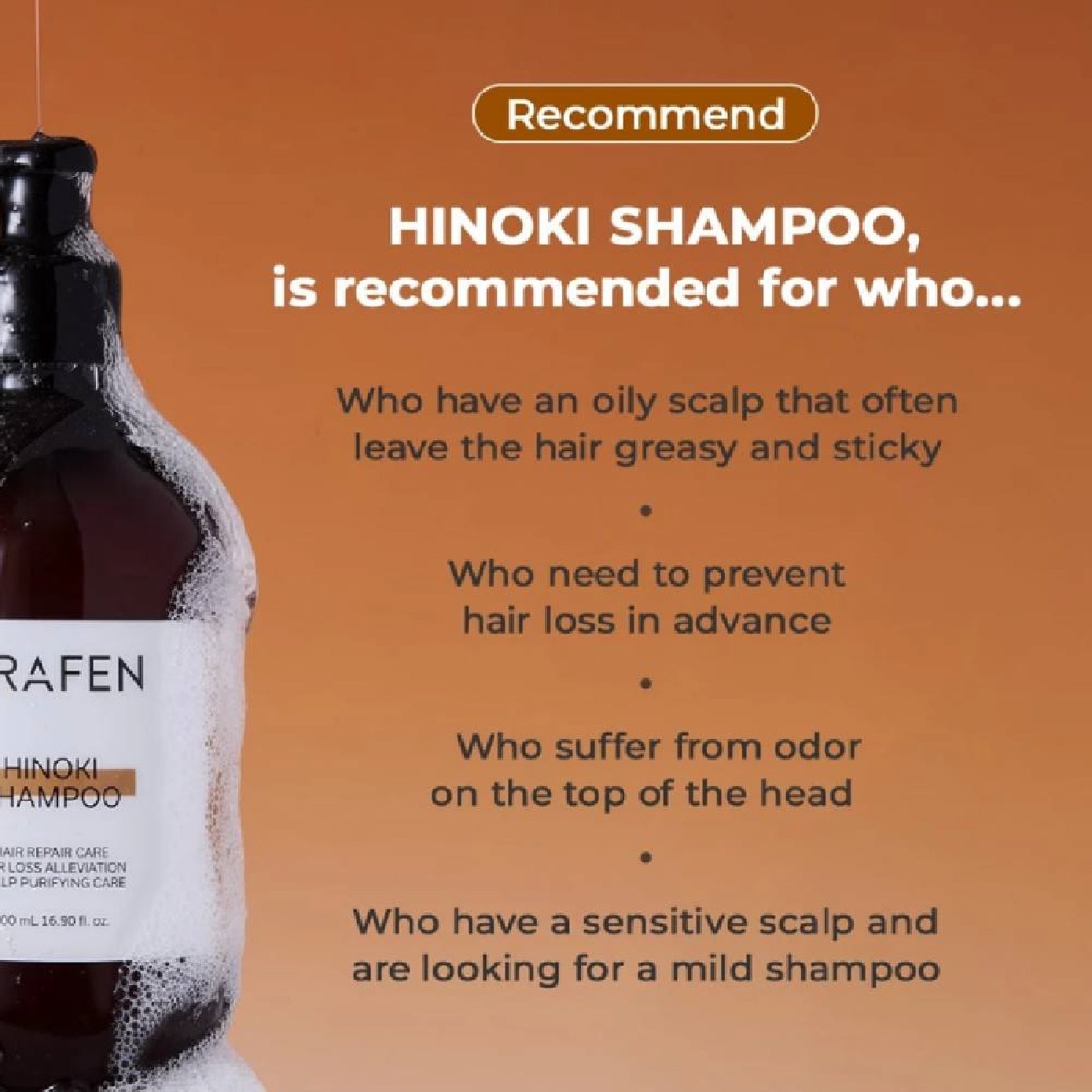 Hinoki Shampoo 500ml