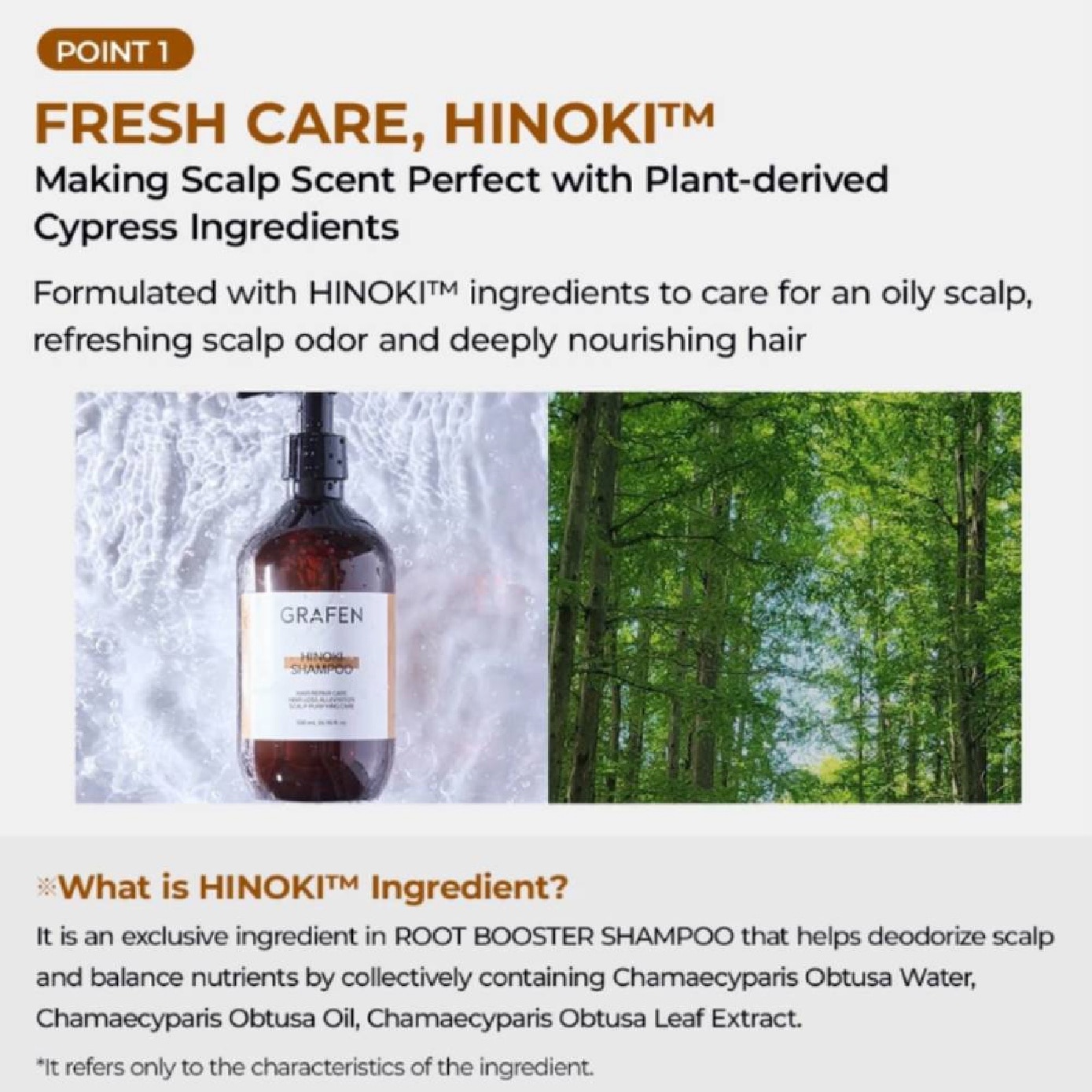 Hinoki Shampoo 500ml