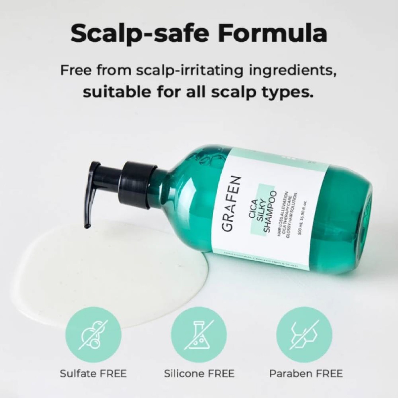 Cica Silky Shampoo 500ml