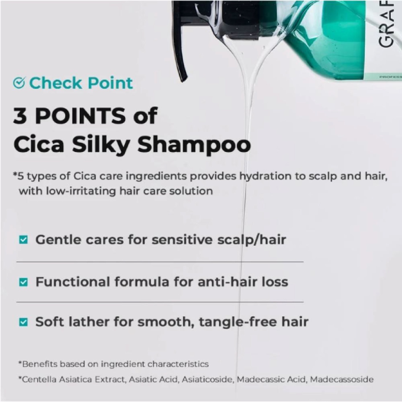 Cica Silky Shampoo 500ml