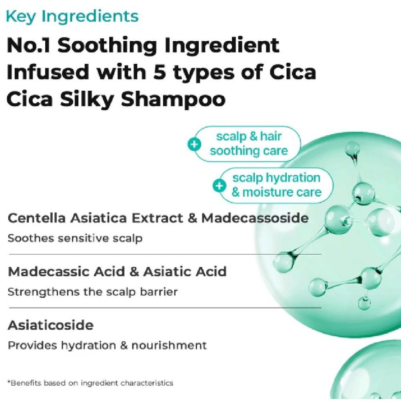 Cica Silky Shampoo 500ml