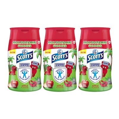 SCOTT'S - Multivitamins Gummies Apple Bundle Set 1s