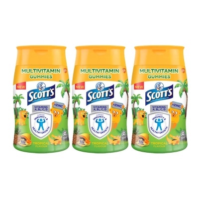 SCOTT'S - Multivitamins Gummies Tropical Bundle Set 1s