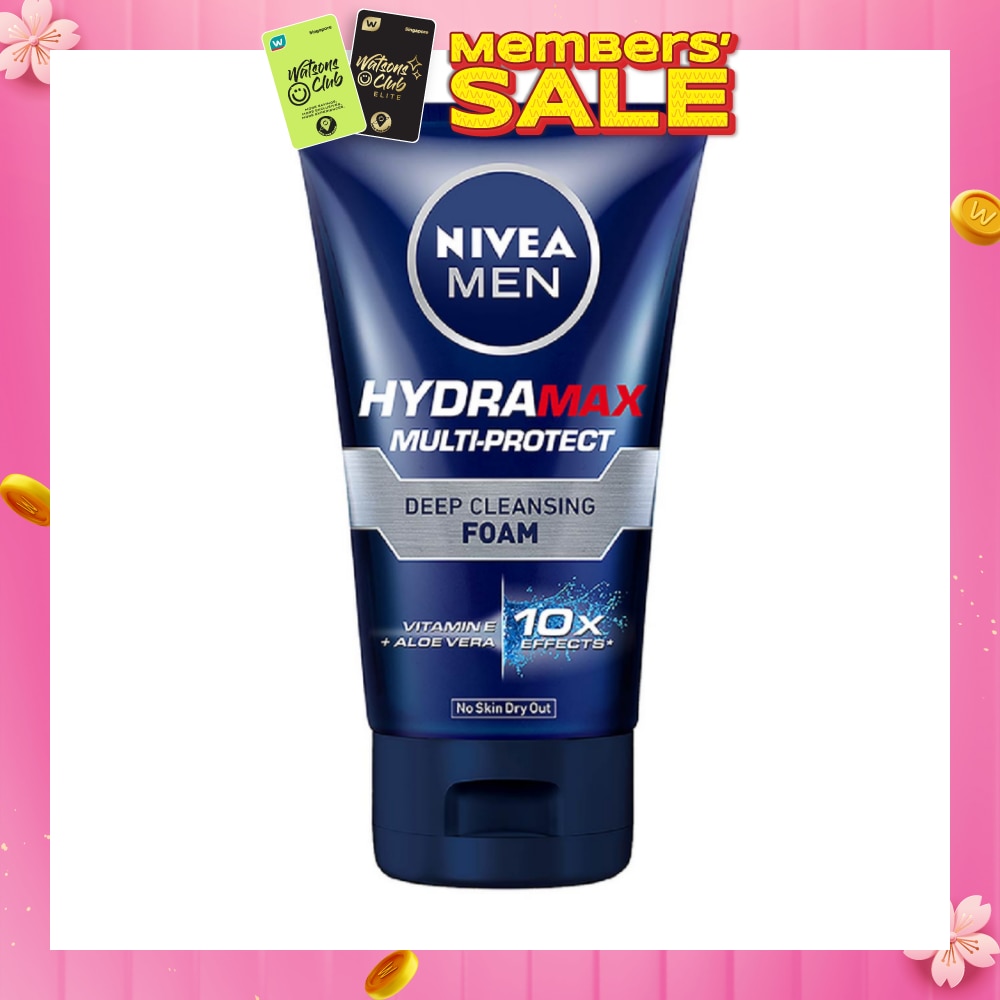 Men Deep Clean Facial Foam 100g