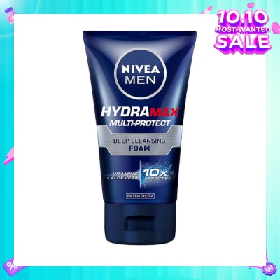 NIVEA Men Deep Clean Facial Foam 100g